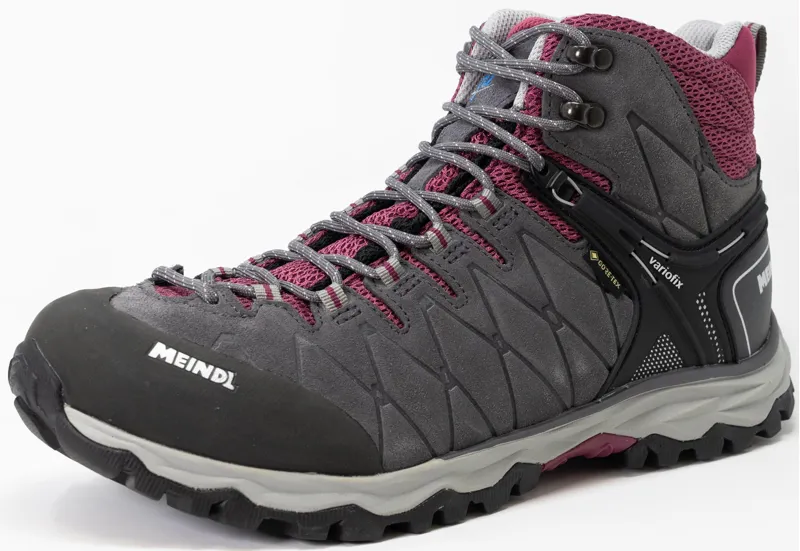 Meindl Womens Mondello Mid GTX Boots - Anthracite-Blackberry-1